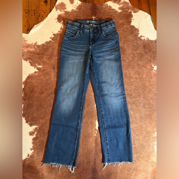Wrangler Q-Baby ultimate riding jeans size 3X34 have been cut - Picture 1 of 5